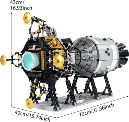 Apollo 11 Mondlandefähre mit Service Module