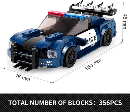 US Polizeiwagen mit Displaybox