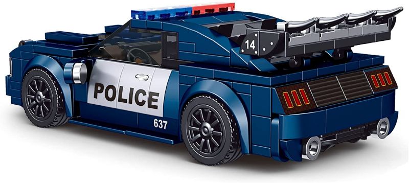 US Polizeiwagen mit Displaybox
