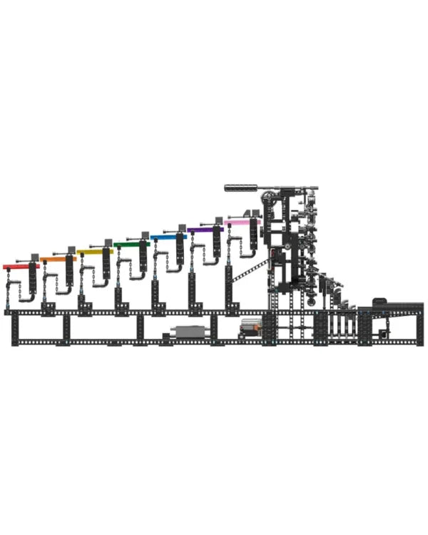 Rainbow Tensegrity (Murmelbahn)